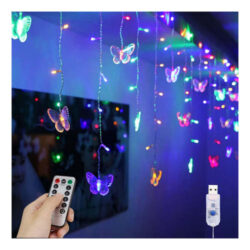 Aplicável A Luzes De Cortina De Borboleta Usb Fairy String