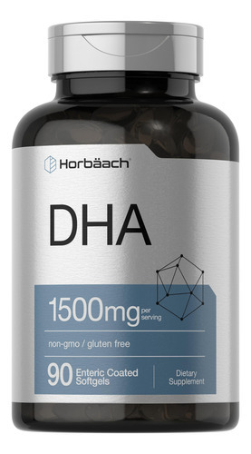 Suplemento Horbaach Dha 1500mg 90 Cápsulas Epa Omega 3 Não