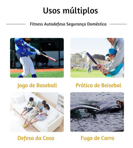 Bastão De Beisebol De Liga De Alumínio De 32 Polegadas - Imagem 10
