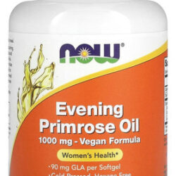 Now Foods Supplements, Óleo De Prímula 1000 Mg, Prensado A F