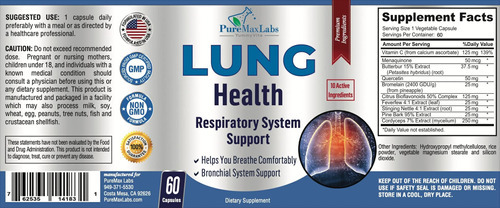 Suplemento De Suporte Pulmonar Yummyvite, Fórmula De Limpeza - Imagem 5