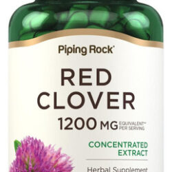 Tubo Vermelho Piping Rock 1200mg | 200 Cápsulas | Suplemento