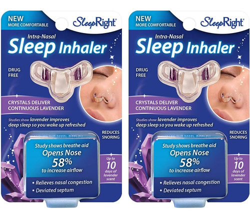 Inalador Intranasal Para Sono Sleepright, Redutor De Congest - Imagem 7