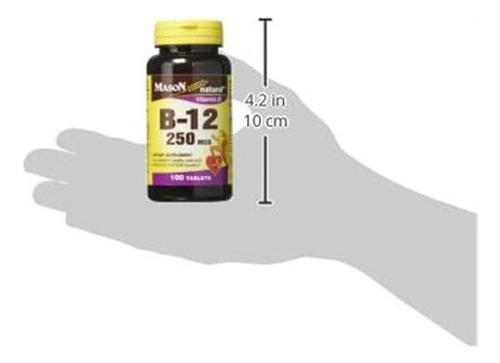 Mason Vitamins Mason Vitamina B Mcg Comprimidos - Imagem 7