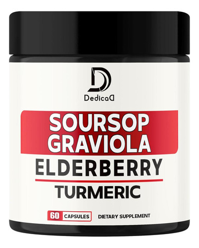 Cápsulas De Graviola 11 Em 1 9450 Mg - Misturadas Com Sabugu