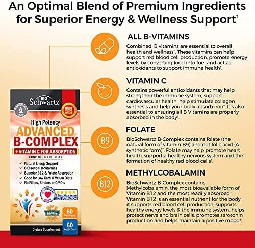 Vitamina B-12 Marca Bioschwartz, 100 Mcg, 60 Pastilhas - Imagem 3