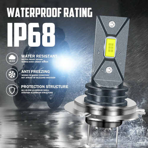 Li Faróis Led De Motocicleta H7 Para Kawasaki Klr650 - Imagem 9