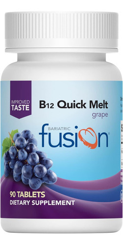 Vitamina B-12 Marca Bariatric Fusion 1000 Mcg, 90 Comprimido