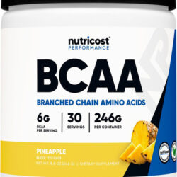 Nutricost Bcaa Em Pó 30 Porções) - Ótima Proporção De 2:1:1