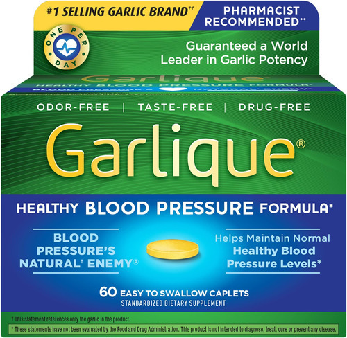 Suplemento De Extrato De Alho Garlique Garlique, Fórmula Sa