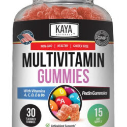 Kaya Naturals Adulto Multi Vitamina Gomosa, Biotina, Vitamin