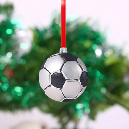 Decore A Árvore De Natal De 6 Cm Para Decoração De Futebol E - Imagem 2