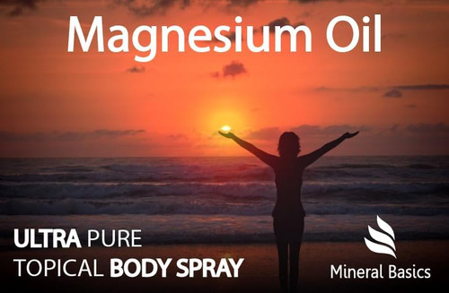 Básico Mineral, Spray De Óleo De Magnésio Puro - 8 Fl Oz - S - Imagem 4