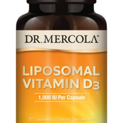 Dr. Mercola, Vitamina D3 Lipossômica 1.000 Ui Suplemento Di