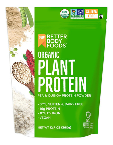 Proteína En Polvo Better Body Foods 360g