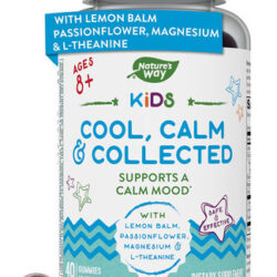 Nature's Way Kids Cool, Calm & Collected, Maiores De 8 Anos,