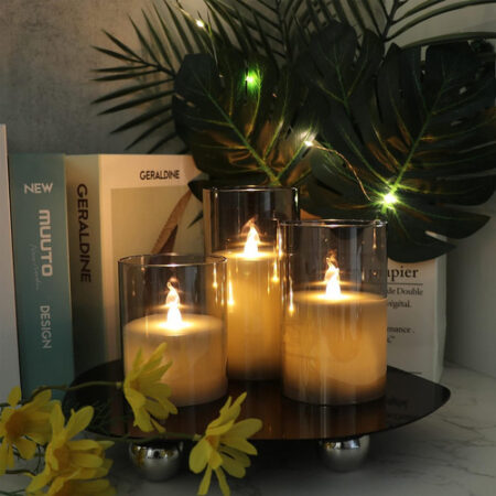 Lâmpada De Velas Elétricas Led Sem Chama De 3 Peças. — foto 10 Lâmpada De Velas Elétricas Led Sem Chama De 3 Peças. — foto 10