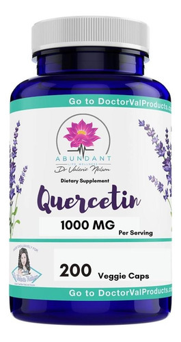 Dra. Valerie Nelson Quercetina 500 Mg 200 Cápsulas Best In