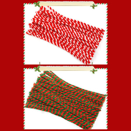 100 Peças De Pipas Limpia Para Decoração De Natal Artesanal - Imagem 6