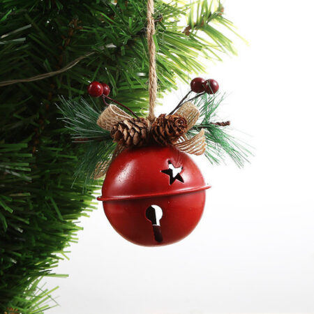 Pingente De Natal Em Metal, Enfeite De Alta Qualidade, Decor - Imagem 2