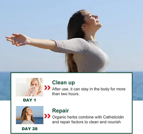 Spray De Limpeza De Pulmão De Healclean, Spray De Limpeza De - Imagem 3