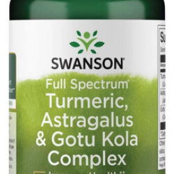 Swanson Full Spectrum Turmeric Astragalus E Gotu Kola Comple