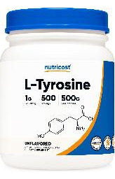 Suplemento Nutricost L-tirosina Em Pó 500g 1000mg/porção - Imagem 2