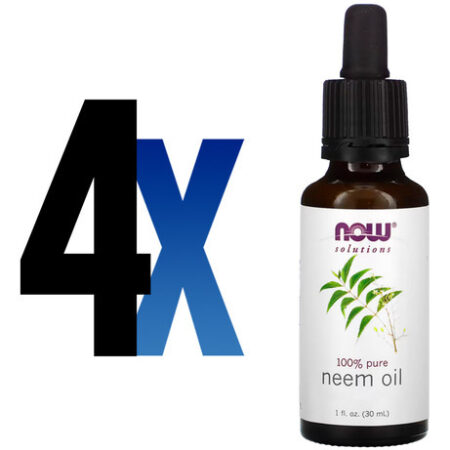 Óleo De Neem Now Foods 100% Pure 30ml Importado 4un - Imagem 2