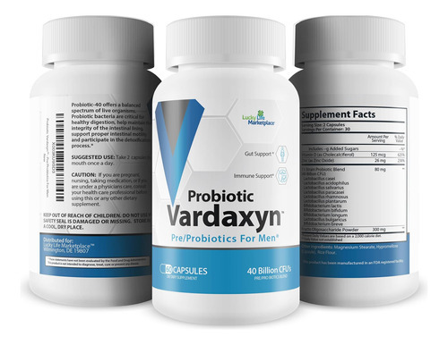 Probiótico Vardaxyn - Nossa Melhor Fórmula Masculina Premium - Imagem 3