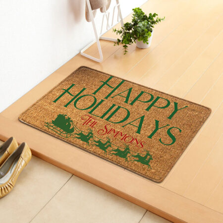 Tapete De Porta Para Decoração De Natal Gnome Floor Mat Hall - Imagem 37