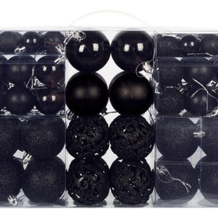 Conjunto De Bolas De Natal De Cor Sólida/fosco/glitter, 100 - Imagem 9