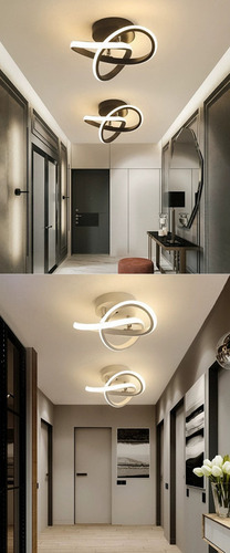 Lustre De Luz Teto Montado Conduzido Moderno Teto - Imagem 6
