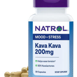 Natrol Mood & Stress Kava Kava 200mg, Suplemento Dietético P