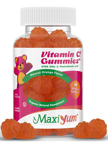 Vitamina C Maxi Yum 60 Mg 60 Cápsulas
