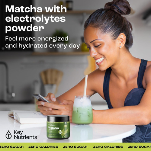 Nutrientes Chave Matcha Em Pó - Matcha Em Pó Sem Açúcar - Ma - Imagem 2