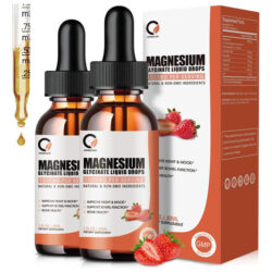 Gotas De Líquido De Glicinato De Magnésio Orgeuos, 1000 Mg D