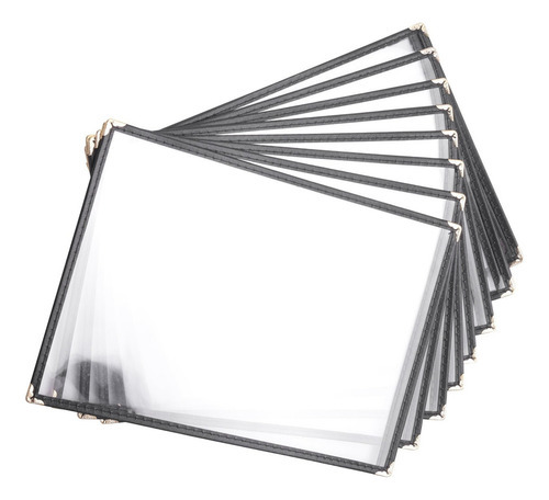 Jj Pacote Com 10 Capas De Menu Página Única, 2