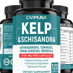 Cápsulas De Extrato De Algas Marinhas Civimuna | 6750 Mg |