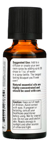 Mistura Óleos Bottled Bouquet Now Foods 30ml Importado 5un - Imagem 3