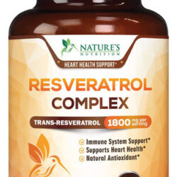 Resveratrol 1800 Mg Por Porção - Antioxidantes Potentes Par