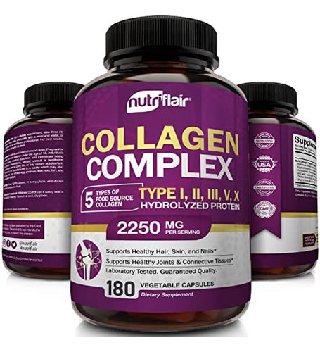 Comprimidos Nutriflair Multi Collagen Peptides 2250mg, 180 - Imagem 3