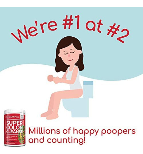 Health Plus Super Colon Cleanse, 45 Porções, 12 Onças (pacot - Imagem 4
