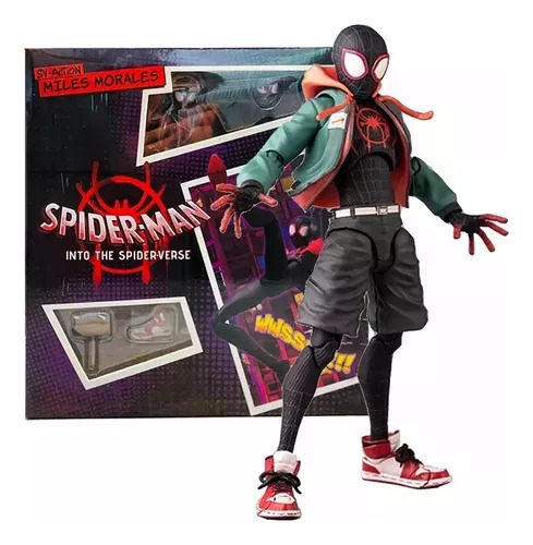 Boneco Ação Do Homem-aranha Miles Morales Peter Parker To