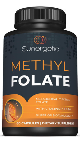 Suplemento Premium De Metil Folato Cápsulas De Metil Folato