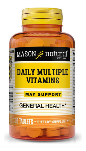 Vitamina B-12/ Mason Natural/ 100 Comprimidos