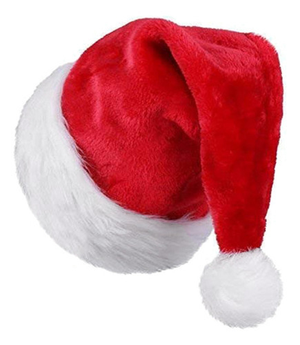 2x Chapéu De Papai Noel, Chapéu De Natal, Traje De Natal E - Imagem 3