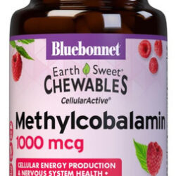 Vitamina B-12 Marca Bluebonnet, 1000 Mcg, 60 Comprimidos