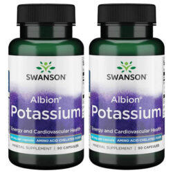 Swanson Albion Complexo De Potássio 99 Miligramas 90 Cápsula