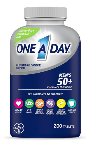 One A Day Men"s 50+ Healthy Advantage Multivitamínico, Suple