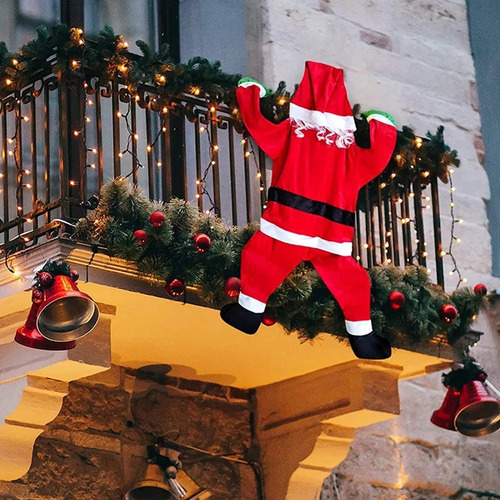 R Adequado Para Decoração De Papai Noel Em Portas E Janelas - Imagem 7